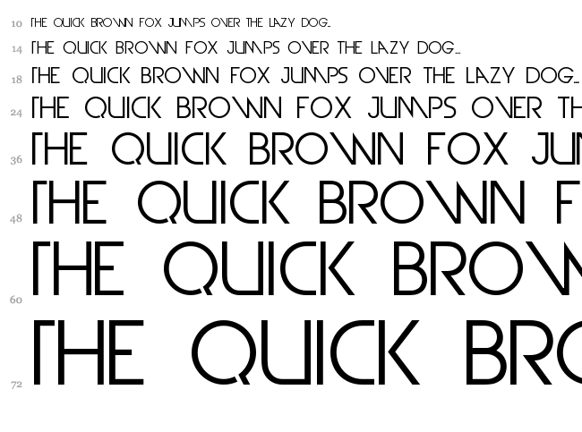Devil Breeze font waterfall